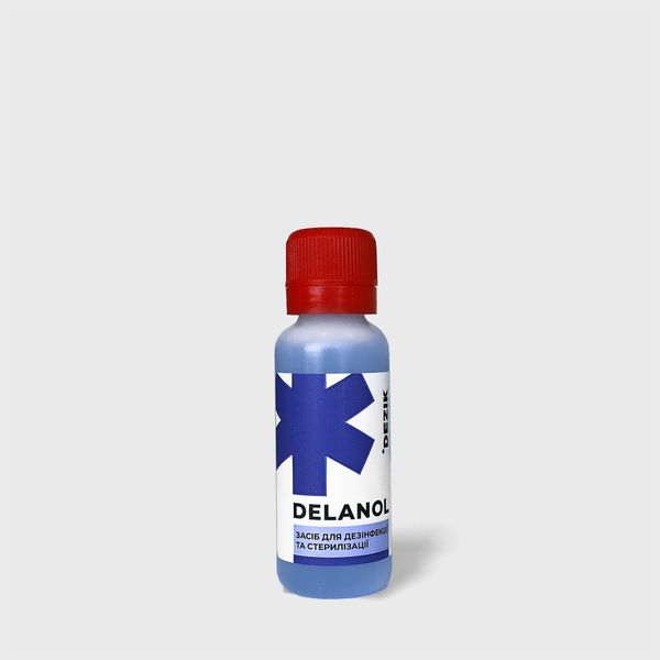 Delanol - disinfection, PSO, and instrument sterilization agent from Dezik, 20 ml